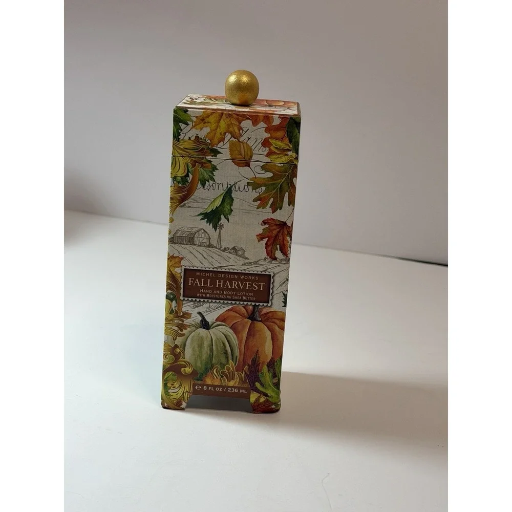 Michel Design Works Fall Harvest Lotion Autumn Pumpkin Farmhouse Gift Decor